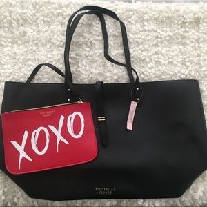Victoria’s Secret Medium Tote Bag & Pouch
